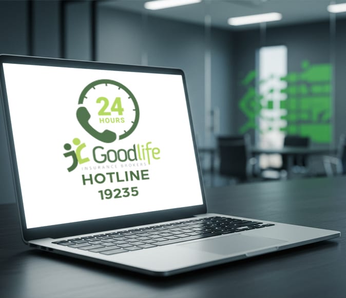 Team working on a laptop